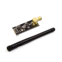 NRF24L01 + PA + LNA émetteur-récepteur sans fil RF Module émetteur-récepteur 2.4G 1100m avec antenne