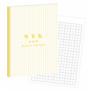 Cuaderno de composición con cubierta de cuero cosida Semi-B5 - Product Image 1