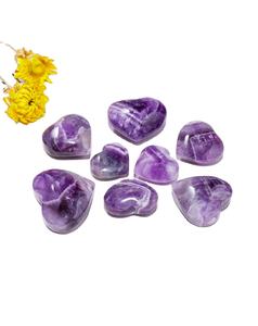 Coeur onyx en pierre bleue naturelle, presse-papier en forme de coeur, marbre onyx vintage - Product Image 5