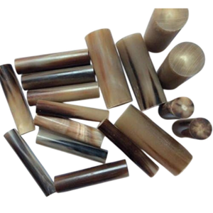 Rôle de corne de buffle moderne rond étanche à la main - Product Image 1