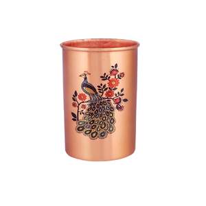 แก้วทองแดงสำหรับห้องครัวสมัยใหม่แบบดั้งเดิมดูเป็นมิตรต่อสุขภาพและทนทานสำหรับการใช้ในชีวิตประจำวัน - Product Image 1