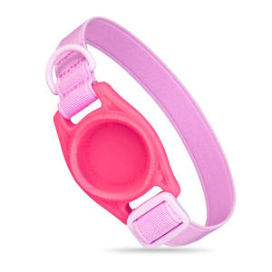 <span class=keywords><strong>Collar</strong></span> de gato GPS con hebilla de seguridad ajustable negro rosa azul con soporte de etiqueta Apple Air - Product Image 6