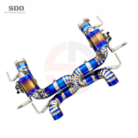 Tuyaux d'échappement Catback en titane SD pour Ferrari SF90 4.0T V8 2019+ Système d'échappement de voiture super sport haute performance avec silencieux