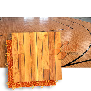 Carreaux de sol durables en caoutchouc PP pour revêtements de sol sportifs Assemblage facile avec une large gamme d'applications Vente en gros - Product Image 1