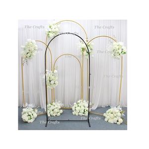 Iron White Color Backdrop With Exclusive Quality Hexagon Shape Backdrop For <b>Wedding</b> Party And Events Use - Product Image 6