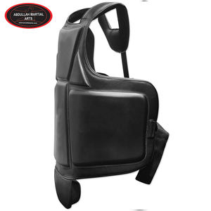 Haga su propia ropa para adultos Personalización DE LUCHA Protección de pecho de boxeo de cuero de calidad premium POR ABDULLAH MARTIAL ARTS - Product Image 5