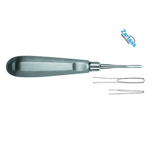 Elevador de Raíces Flohr de Acero Inoxidable de Alta Calidad, Figura 46, Ancho 3.0 mm, Fabricante y Exportador de Instrumentos Quirúrgicos - Product Image 6