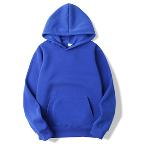 <b>Pullover</b> Hoodie 400 GSM Cotton Fleece Custom Embroidery Warm Heavy Streetwear Sweatshirt <b>Men</b> Long Sleeve Soft Inner Fit - Product Image 1