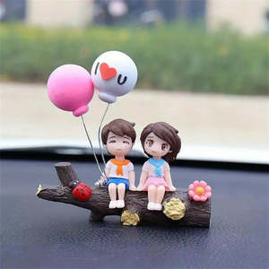 Romantic Figura <b>Car</b> <b>Decoration</b> Elegant Figurine for Vehicle Interior - Product Image 3