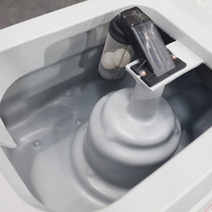 Mesin Pembersih Lantai Dorong Manual Tiga-in-Satu dengan Sikat Cuci dan Pengering, Daya Hisap Kuat untuk Ruang Komersial - Product Image 6