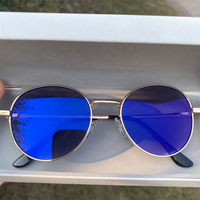 Lunettes Photochromiques en Alliage pour Homme et Femme, Rondes Simples, Anti-Reflet Lumière Bleue, Optiques Photogray
