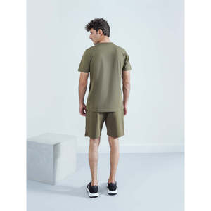 ENIOLA Custom logo High Quality Regular <b>Short</b> Breathable Comfortable Street Style Bermuda Cotton <b>Shorts</b> XXS Size Leopard Logos - Product Image 4