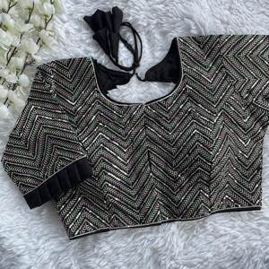 Indian Boutique Festive Collection Chic Coton Prêt à l'emploi Blouse Party Ethnic Wear nuptiale Exclusive blouse Wear Most Selling - Product Image 5