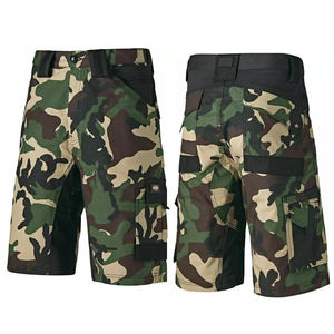 Pantalones cortos informales para hombre con múltiples bolsillos Nuevo estilo Slim Fit Pantalones cortos de carga hechos a medida para hombre - Product Image 1