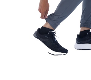 2025 hommes Sports d'hiver de haute qualité Style personnalisé jambe droite pantalons de survêtement survêtement pantalon hommes ample hommes pantalon de sport - Product Image 4