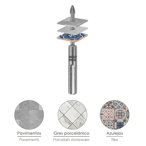 Broca Wolfpack per Porcellanati Duri Ø 10,0 mm. - Product Image 5