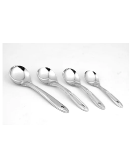 Cuillère de service en acier tendance avec cuillères design pour la maison et le mariage cuillère à dîner de table vente chaude - Product Image 2