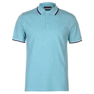 เสื้อโปโลธุรกิจสีพื้นสำหรับผู้ชายใหม่เสื้อระบายอากาศผ้าฝ้ายฤดูร้อนเสื้อโปโลดีไซน์ปกเสื้อยืดพิมพ์ลาย - Product Image 5