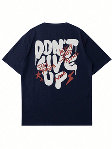 Tendance Vintage T-shirt lavé à l'acide pour hommes 100% coton doux imprimé numérique au Pakistan - Product Image 6