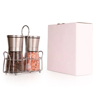 Moulin à sel et à poivre de conception spéciale ensemble de moulin à sel et à poivre moulin à sel et à épices rose de l'Himalaya - Product Image 5