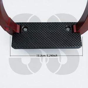 SHER SONS SPORTS Étriers d'équitation pliables en acier inoxydable et alliage d'aluminium anodisé - Durables, antidérapants, personnalisés pour l'équitation - Product Image 3