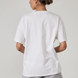 Camisetas informales de manga corta con cuello de pico para mujer, ropa de vestir con estampado personalizado a la moda - Product Image 2