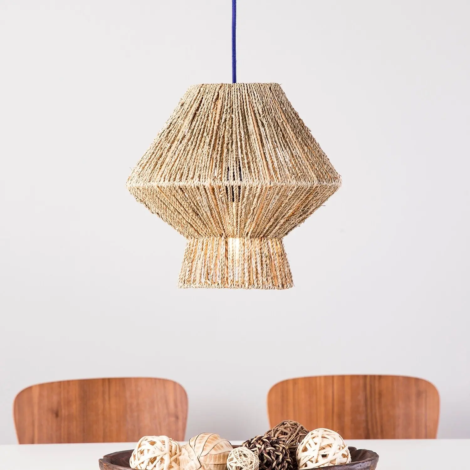 חדש עיצוב קש רפיה מנורת מכסה אריגת גוונים עבור מנורות seagrass מרוקאי סגנון אהיל