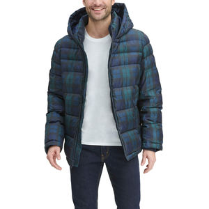 Polyester Winter <b>Casual</b> Stretch Puffer <b>Jacket</b> <b>Men</b> Two Tone Hooded Puffer Coat Made In Pakistan Puffer <b>Jacket</b> For Man - Product Image 1