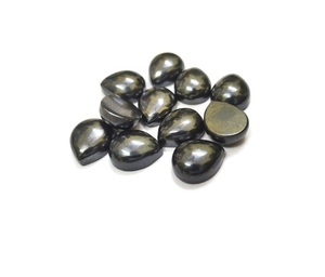 Hématite naturelle 100% de qualité supérieure calibrée taille 3x5mm-20x30mm Cabochon coupe poire pierres précieuses en vrac à vendre à bas prix OEM en vrac - Product Image 1