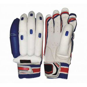 Gants de cricket antidérapants en cuir léger et durable, respirants, avec rembourrage confortable et support de poignet pour les matchs - Product Image 1