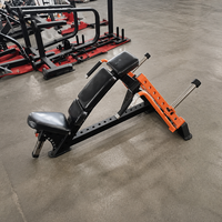 Machine à pectoraux inclinée à charge libre robuste avec banc réglable pour la musculation en salle de sport commerciale et à domicile