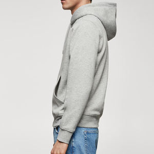 Sweat à capuche personnalisé avec logo pour homme, tissu respirant de haute qualité, prix de gros / Couleur unie avec capuche, hiver 2026, service OEM - Product Image 2