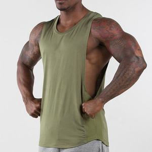Débardeur pour homme pour l'entraînement Muscle Fit Gym Sleeveless Bodybuilding Athletic Fitness Apparel Breathable Knitted - Product Image 4