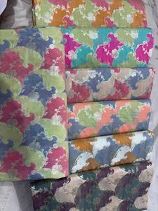 Tissus de soie brocart sur mesure idéaux pour les créateurs de vêtements arabes et africains adaptés à la revente - Product Image 4