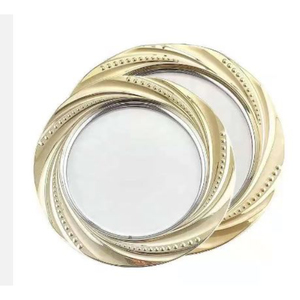 Platos de cargador Vajilla vintage Platos de servicio para banquetes Platos de ajuste de mesa de fiesta de boda en precio razonable - Product Image 1