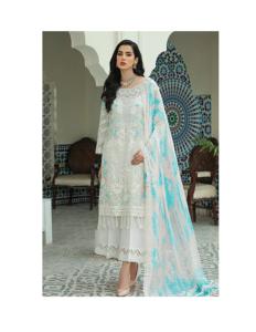Elegante Traje Pakistaní Bordado, Último Estilo de Diseñador, Salwar Kameez Listo para Usar, Disponible en Existencia, Se Aceptan Pedidos al por Mayor - Product Image 1