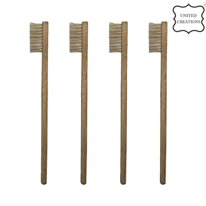 แปรงสีฟันไม้ไผ่ธรรมชาติแบบนิ่มแปรงสีฟันไม้ไผ่รีไซเคิลย่อยสลายได้ปราศจากสาร BPA - Product Image 6