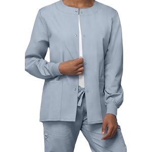 Chaqueta de uniforme de hospital antiarrugas para mujer, uniformes de enfermería, chaquetas médicas elásticas, conjuntos de enfermera para mujer - Product Image 4