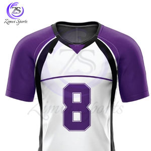 Conjunto de juego de uniforme de fútbol con bandera, Jersey y pantalones de tela transpirable ligera con impresión por sublimación de diseño personalizado - Product Image 4