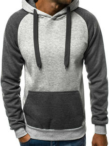 Sweat-shirt à capuche surdimensionné pour homme, en coton 100%, imprimé personnalisé, pour l'entraînement et le fitness, veste de sport - Product Image 6