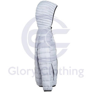 Nouvelle arrivée Veste d'hiver pour homme avec fermeture éclair Personnalisée Respirante Veste matelassée à bas prix - Product Image 3