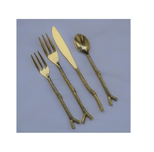 Juego de cubertería y tenedor Simple de acero inoxidable, juego de cubiertos de plata para banquete, hogar, restaurante, Hotel, fábrica - Product Image 2