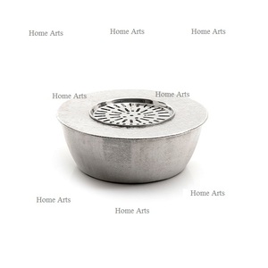 Aluminium Silver Color Dallah Heater Customized Size Round Shape Tea <b>Kettle</b> Heater For Home And Hotel Usage - Product Image 2