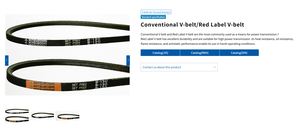 Mitsuboshi สายพานวีสำหรับอุตสาหกรรมสายพานลำเลียงยางพาราทนทานสำหรับเครื่องบดสวมใส่ชิ้นส่วน - Product Image 4