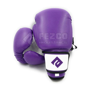 Guantes de Boxeo Profesionales Personalizables de Cuero Transpirable con Cierre de Muñeca, Equipo de Boxeo Unisex de Alta Calidad - Product Image 5
