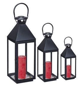 Vintage Style Metal <b>Lantern</b> <b>Candle</b> Holder for Outdoor Garden and Home Decoration At Best Price - Product Image 4