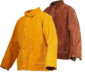 Vendedor verificado de Alibaba, ropa de trabajo de seguridad, chaquetas de cuero de soldadura productivas, desgaste de soldadura, chaquetas de soldadura industriales al mejor precio - Product Image 2