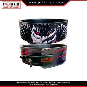 Venta caliente Gimnasio Cinturón Levantamiento de pesas Cuero de vaca Gimnasio Levantamiento de pesas Palanca Hebilla Cinturón de levantamiento de pesas Cinturón de sudor - Product Image 6