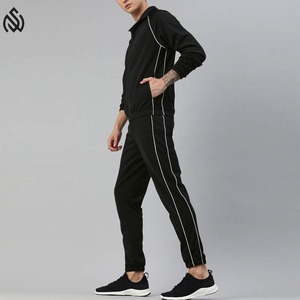 Top Trending Premium Hombres 100% Algodón Chándal Ligero Patrón Sólido Conjuntos El mejor proveedor para uso en invierno Venta caliente para adultos - Product Image 2