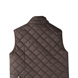 Gilet sans manches pour homme, veste légère en coton rembourrée, gilet d'hiver matelassé, bodywarmer décontracté pour l'extérieur, logo personnalisé, vente en gros - Product Image 4